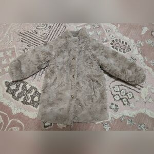 Donsje Amsterdam Faux Fur Coat (3–4Y)
